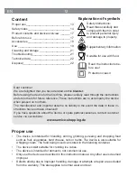 Предварительный просмотр 12 страницы DS Produkte 04201 Instruction Manual