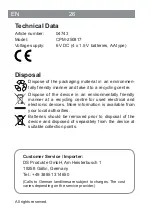 Preview for 26 page of DS Produkte 04743 Instruction Manual