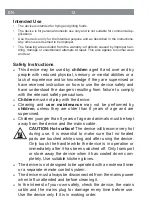 Предварительный просмотр 12 страницы DS Produkte 05219 Instruction Manual