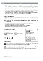 Предварительный просмотр 10 страницы DS Produkte 05433 Instruction Manual