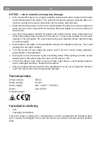 Предварительный просмотр 14 страницы DS Produkte 05533 Operating Instructions Manual