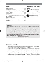 Preview for 33 page of DS Produkte 06641 Operating Instructions Manual