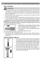 Предварительный просмотр 8 страницы DS Produkte 07146 Operating Instructions Manual