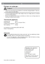 Preview for 42 page of DS Produkte 07637 Operating Instructions Manual