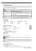 Preview for 12 page of DS Produkte 07679 Instruction Manual