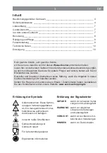 Предварительный просмотр 3 страницы DS Produkte 07971 Operating Instructions Manual