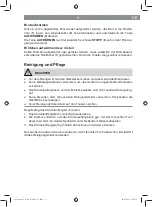 Preview for 9 page of DS Produkte 08364 Operating Instructions Manual