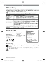 Preview for 10 page of DS Produkte 08364 Operating Instructions Manual