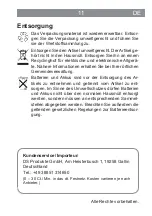 Preview for 11 page of DS Produkte 12310889 Instruction Manual