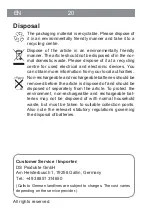 Preview for 20 page of DS Produkte 12310889 Instruction Manual