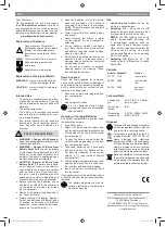 Preview for 2 page of DS Produkte 1725 Operating Instructions