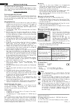 Предварительный просмотр 1 страницы DS Produkte 43-995IR3 Operating Instructions