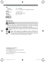 Preview for 12 page of DS Produkte 46950 Operating Instructions Manual