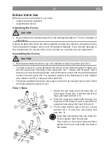 Preview for 21 page of DS Produkte 8024 Instruction Manual