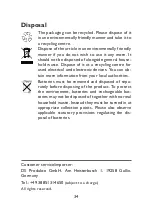 Preview for 34 page of DS Produkte AP-3RP Instruction Manual