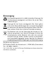 Preview for 17 page of DS Produkte AP-9T Operating Instructions Manual