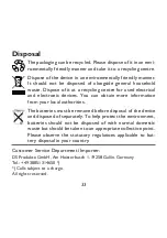 Preview for 33 page of DS Produkte AP-9T Operating Instructions Manual