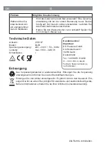 Предварительный просмотр 10 страницы DS Produkte BL08 Instruction Manual