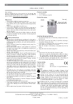 Preview for 2 page of DS Produkte CF-5019 Instructions