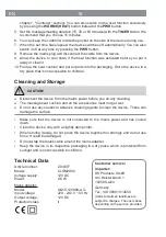 Preview for 16 page of DS Produkte CLSM2905 Instruction Manual