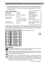 Preview for 13 page of DS Produkte FG223LB Instruction Manual