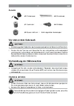 Preview for 7 page of DS Produkte FHSM-506 Instruction Manual