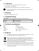 Preview for 10 page of DS Produkte H72035 Instruction Manual