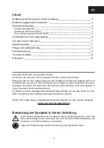 Preview for 3 page of DS Produkte HGF22362-S1 Instruction Manual