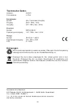 Preview for 10 page of DS Produkte HGF22362-S1 Instruction Manual