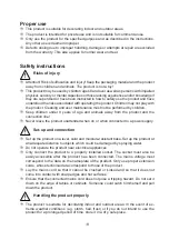 Preview for 13 page of DS Produkte HGF22362-S1 Instruction Manual