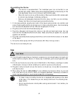 Предварительный просмотр 21 страницы DS Produkte HM01-108Q Instruction Manual