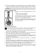 Preview for 9 page of DS Produkte HS-3313 Instruction Manual