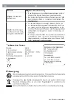 Preview for 14 page of DS Produkte HS101 Instruction Manual