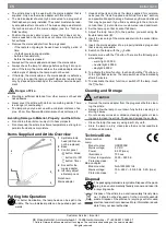 Предварительный просмотр 3 страницы DS Produkte HSD9030B Manual