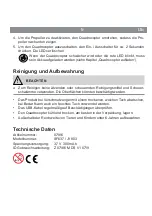 Preview for 9 page of DS Produkte JY803 Operating Instructions Manual