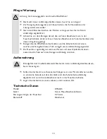 Preview for 13 page of DS Produkte Kamin Maxx small KM6045 Operating Instructions Manual