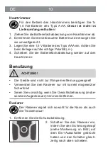 Предварительный просмотр 10 страницы DS Produkte KKWD007 Instruction Manual