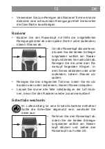 Preview for 13 page of DS Produkte KKWD007 Instruction Manual