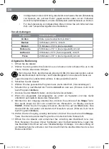 Preview for 10 page of DS Produkte KWS1528AQ-H8R Instruction Manual