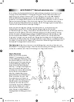 Preview for 19 page of DS Produkte LEG MAGIC Operating Instructions Manual