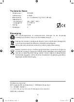 Preview for 13 page of DS Produkte ME 26076 Instruction Manual