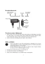 Предварительный просмотр 7 страницы DS Produkte MG85-401 Instruction Manual