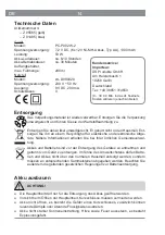 Preview for 14 page of DS Produkte PC-P002W-2 Instruction Manual