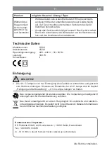 Предварительный просмотр 11 страницы DS Produkte SC04 Instruction Manual