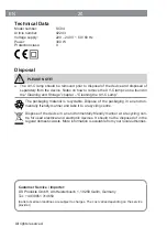 Предварительный просмотр 20 страницы DS Produkte SC04 Instruction Manual