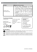 Preview for 10 page of DS Produkte SLG5003-18 Instruction Manual