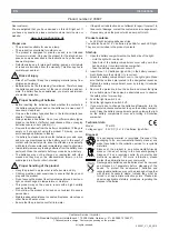 Preview for 2 page of DS Produkte TF-H010 Instructions