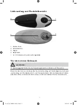 Preview for 5 page of DS Produkte Touch and Go SI-0301E Operating Instructions Manual