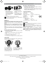 Предварительный просмотр 2 страницы DS Produkte TS-21633 Operating Instructions Manual