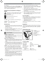 Предварительный просмотр 3 страницы DS Produkte TS-21633 Operating Instructions Manual